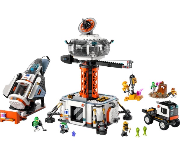 LEGO City 60434 Stacja kosmiczna i stanowisko startowe rakiety - 1203380 - zdjęcie 3